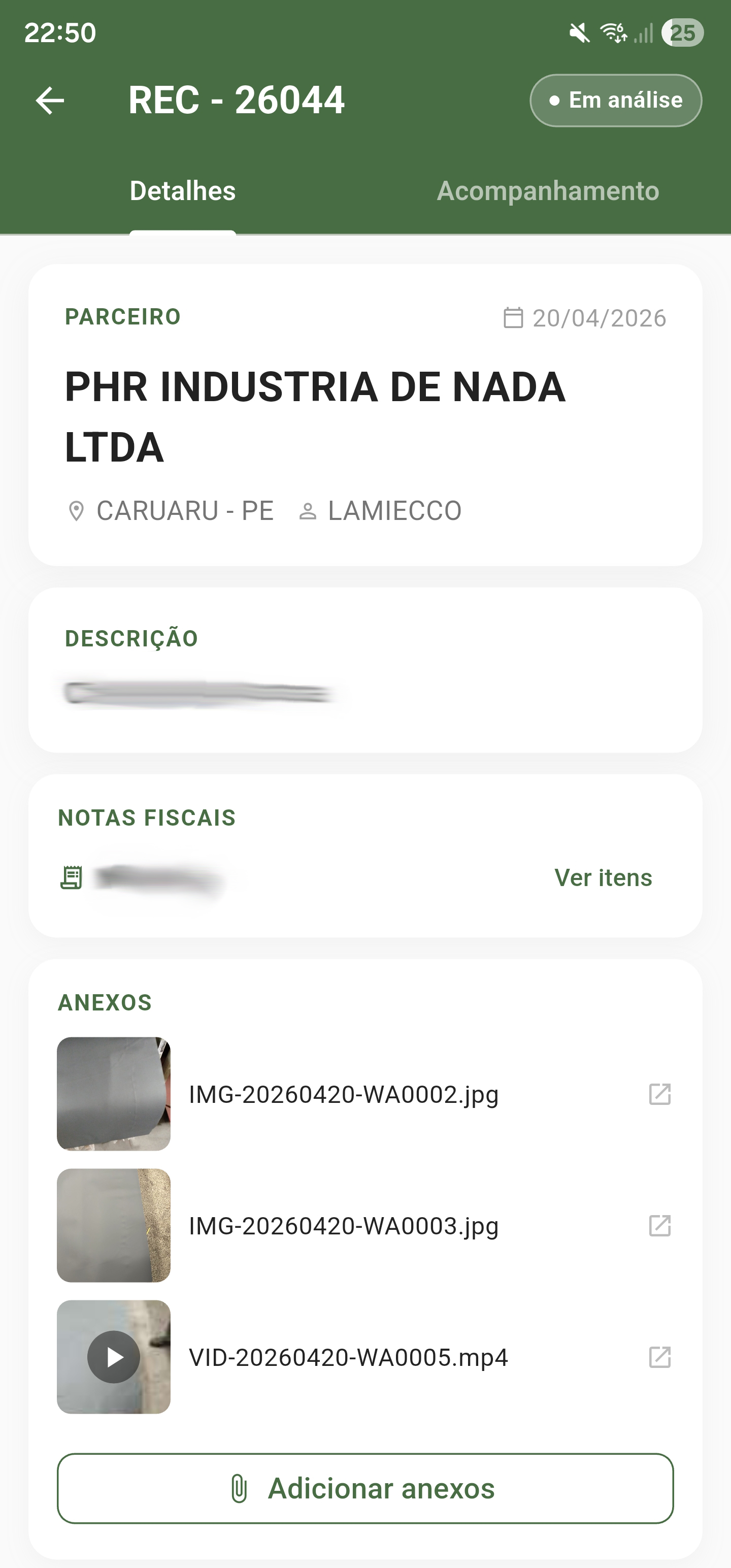 App Gestão de Reclamações